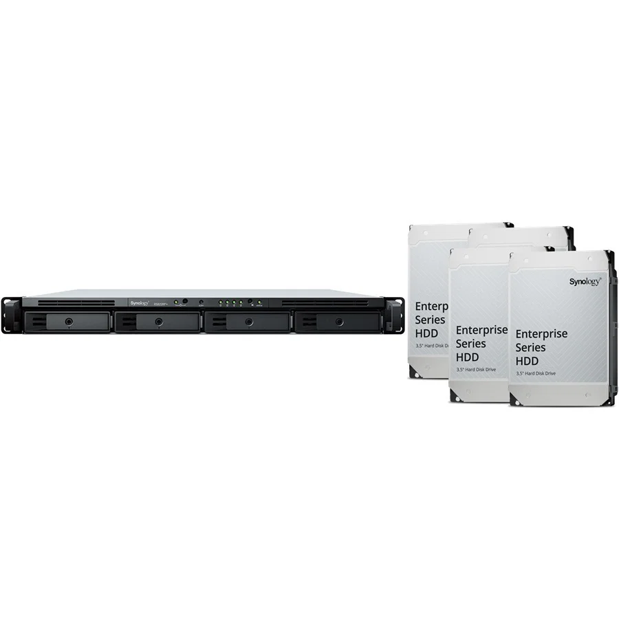 Synology RGT RS422+ 1U 4 Bay Rackmount NAS(80Tb) 4x Synology Enterprise 20Tb Synology — view 2