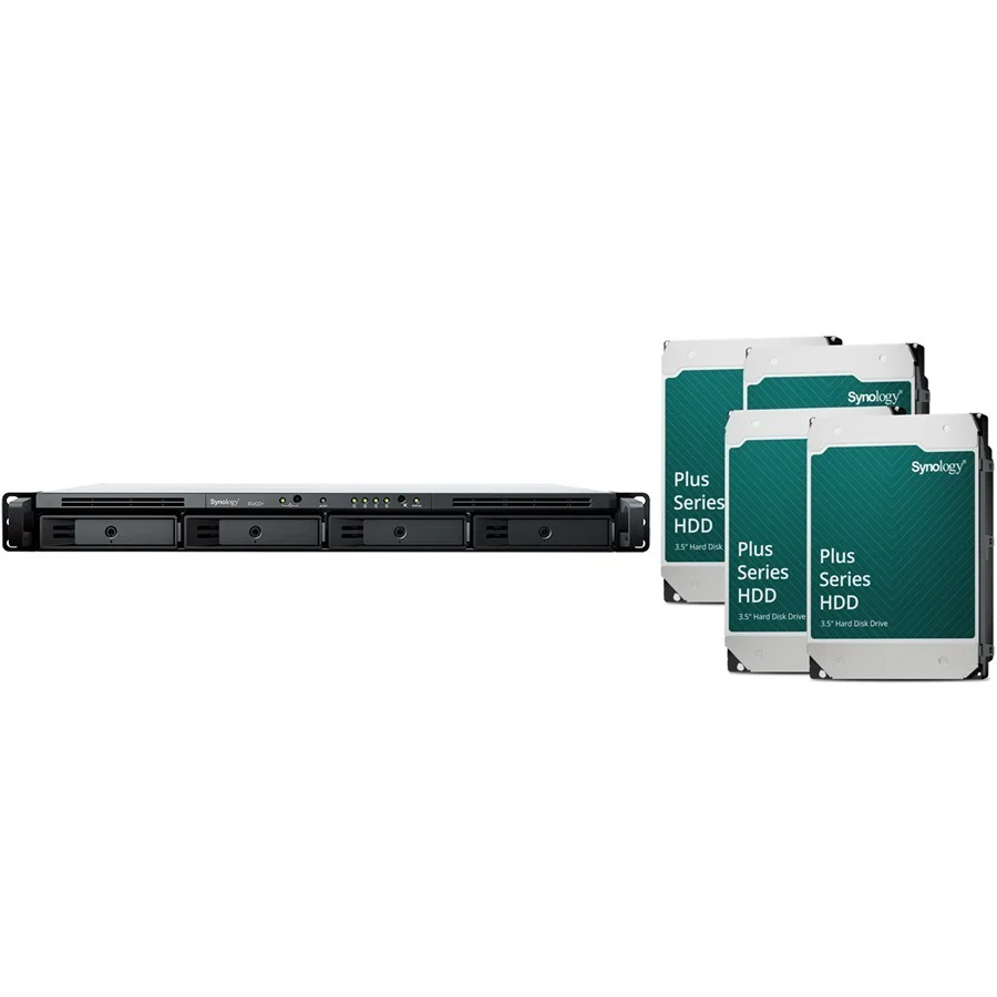 Synology RGT RS422+ 1U 4 Bay Rackmount NAS(32Tb) 4x Synology Plus Series 8Tb Synology — view 2