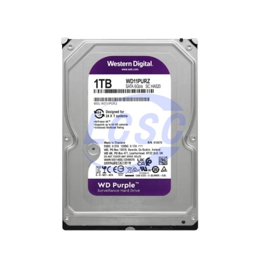 WD Purple 3.5" Surveillance HDD 1TB WD — view 2