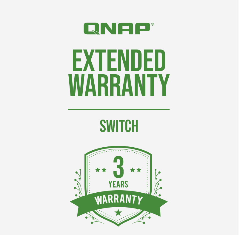 QNAP LW-SWITCH-GREEN-3Y-EI QNAP — view 2