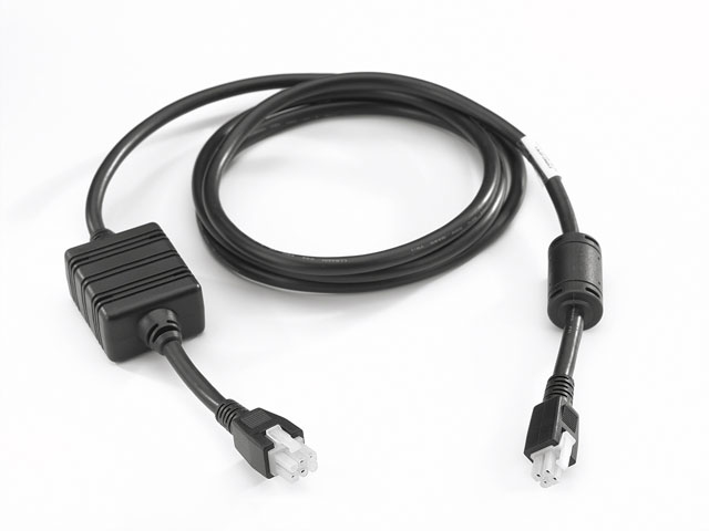 ZEBRA CABLE DC LINE W/CRD 4-SLOT ZEBRA — view 1