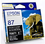 EPSON T0871 INK CARTRIDGE PHOTO BLACK R1900 EPSON — view 2