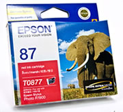 EPSON T0877 INK CARTRIDGE RED R1900 EPSON — view 2
