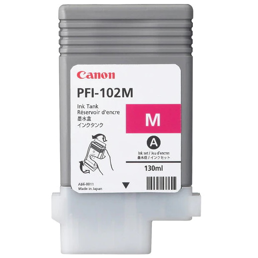 CANON PFI-102M MAGENTA INK TANK FOR ipf500 ipf CANON — view 2