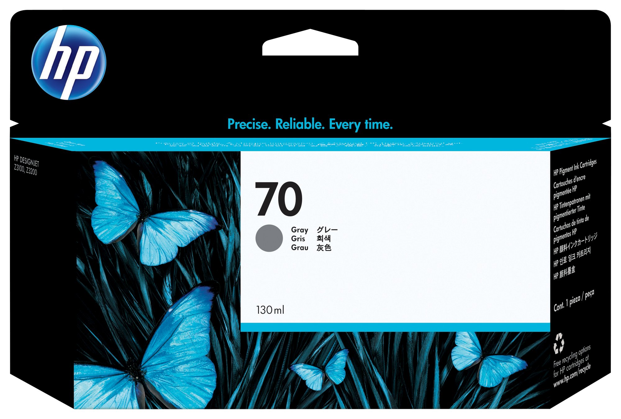 HP 70 130ml Grey Ink Cartridge HP — view 2
