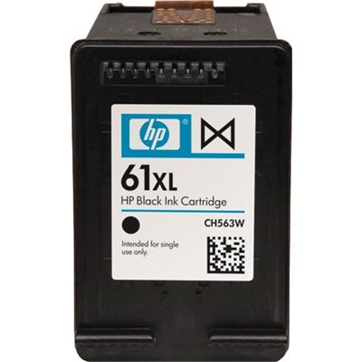HP 61XL BLACK INK CART CH563WA HP — view 2