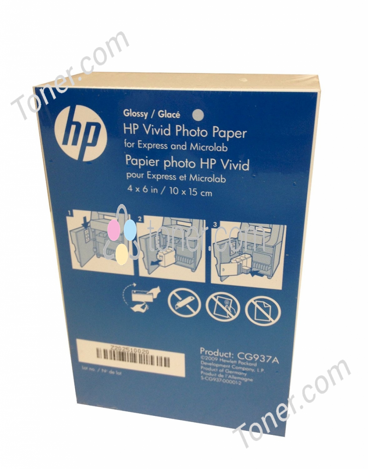 HP Vivid Photo Media Glossy 4x6 Master Cart HP — view 2