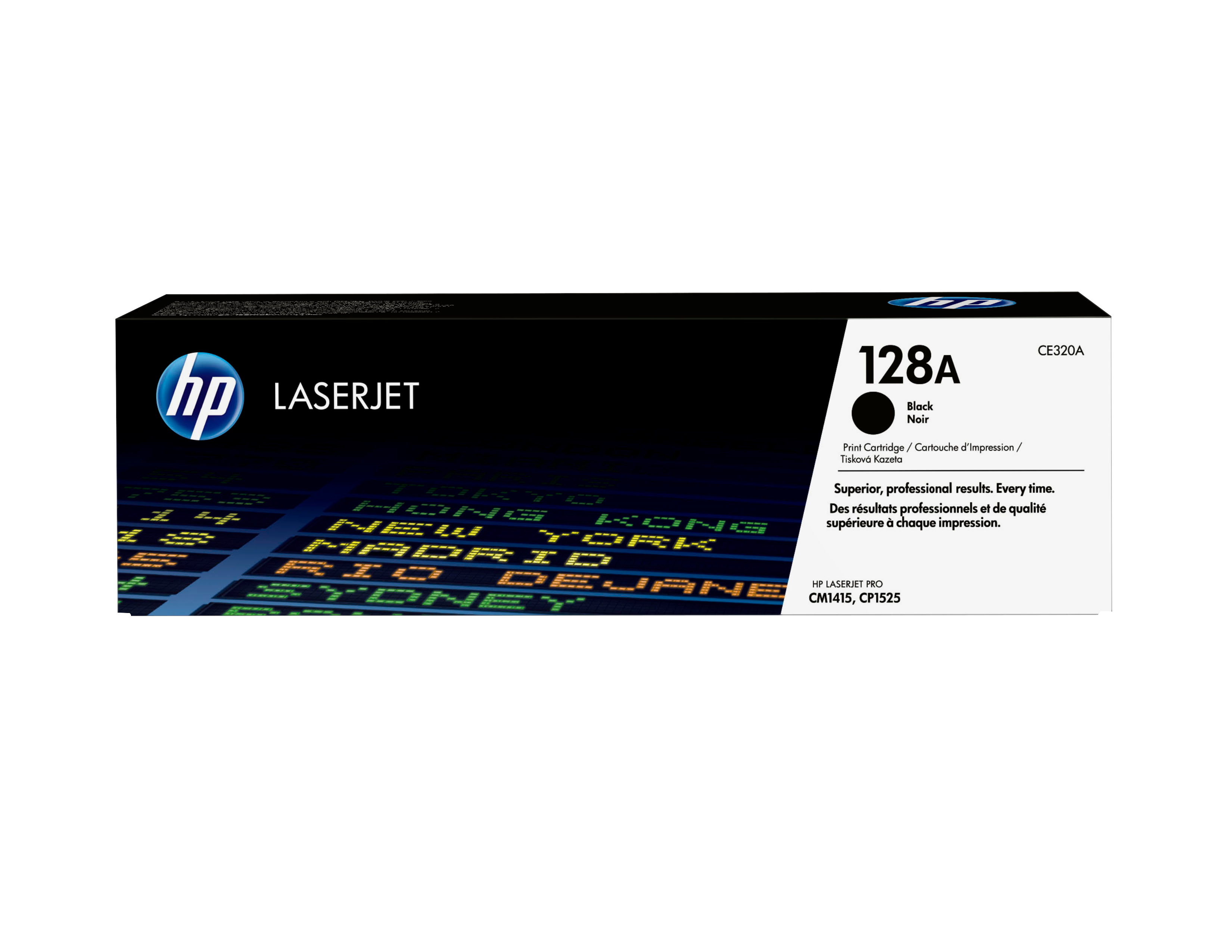 HP 128A BLACK LJ TONER CART CE320A HP — view 2