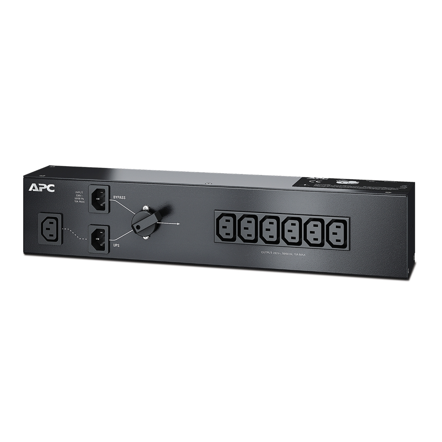 APC SERVICE BYPASS PANEL 230V 10A BBM IE APC — view 2