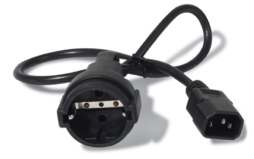 APC Power Cord. C14 to CEE 7/7 Schuko. 0.6m APC — view 2