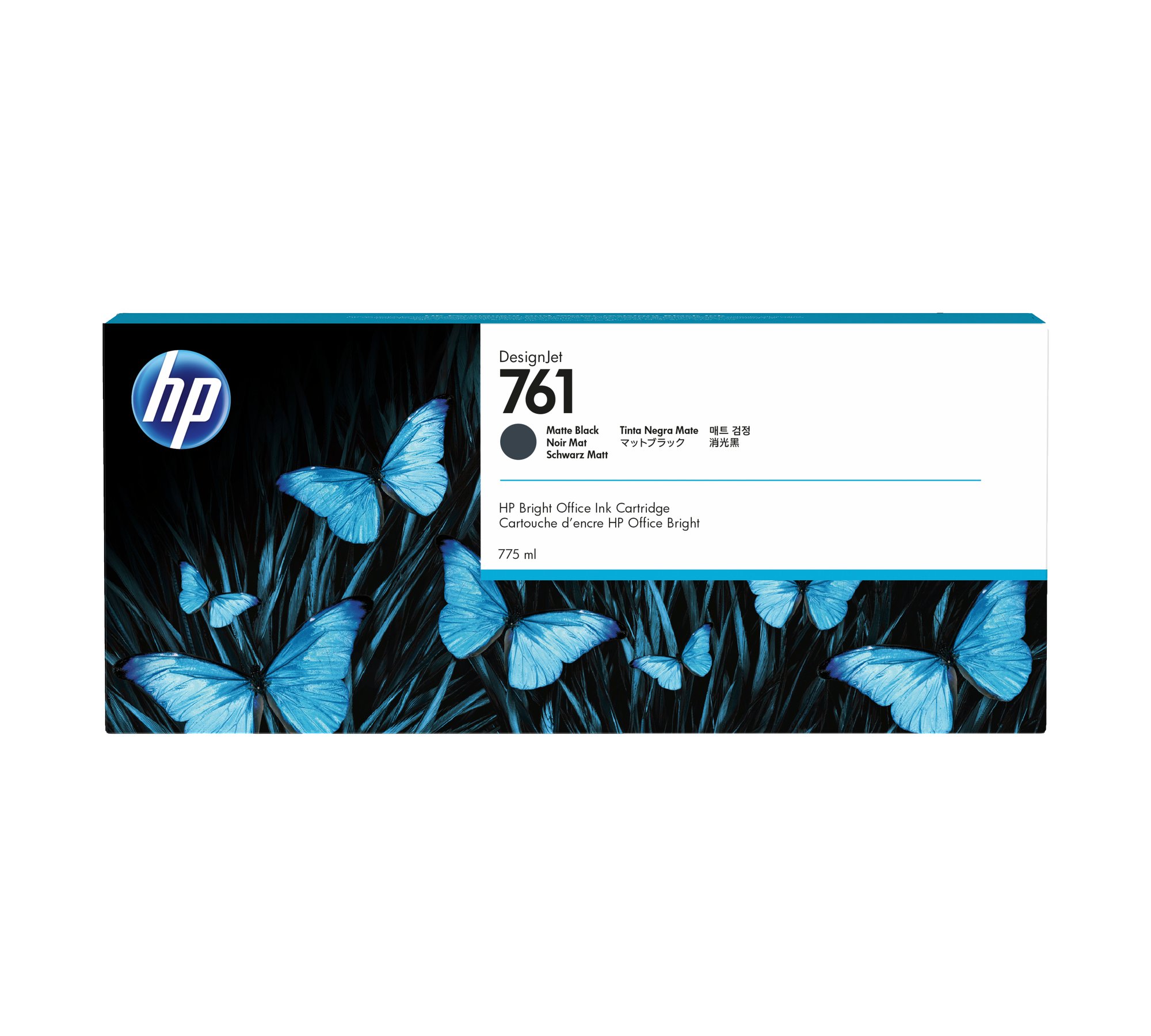 HP INK CARTRIDGE NO 761 775ML MAT BLK DJ HP — view 2