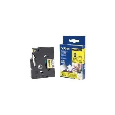 BROTHER TZe621 9mm x 8m Standard laminated Black BROTHER — view 2
