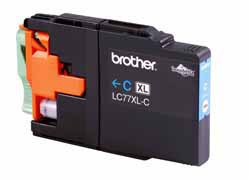 BROTHER LC77XLC Cyan Super High Yield Inkjet Ca BROTHER — view 2