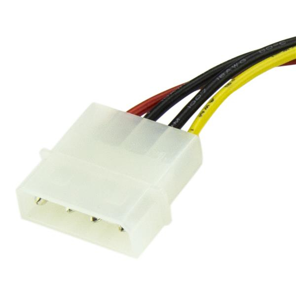 StarTech.com 6in Molex to SATA Power Cable Adapter StarTech.com — view 2