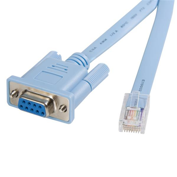 StarTech.com 6 ft RJ45 to DB9 Cisco Console Cable StarTech.com — view 2