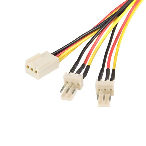StarTech.com 12in TX3 Fan Power Splitter Cable StarTech.com — view 2