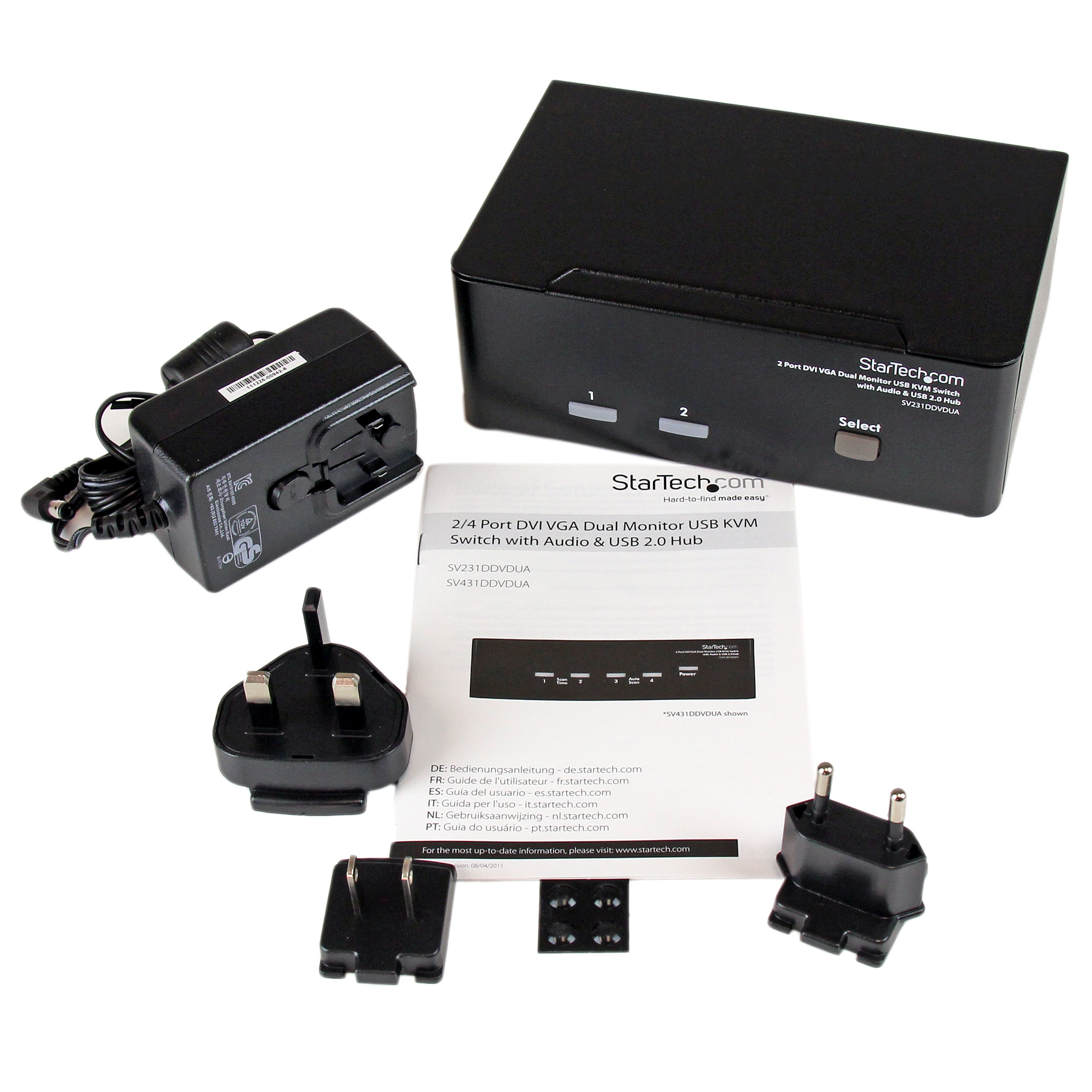 StarTech.com 2 Port DVI VGA Dual Monitor KVM Switch StarTech.com — view 5