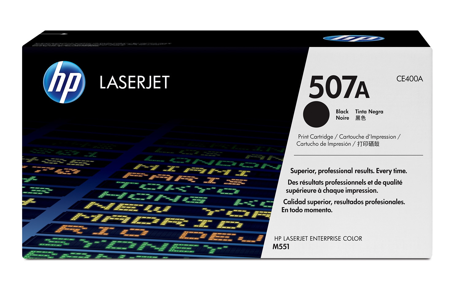 HP 507A BLACK LJ TONER CART CE400A HP — view 2