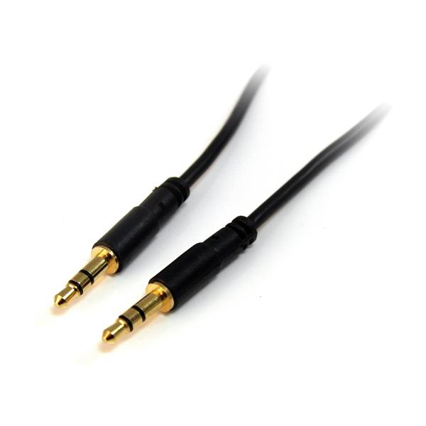 StarTech.com 6ft Slim 3.5 Stereo Audio Cable - M/M StarTech.com — view 2