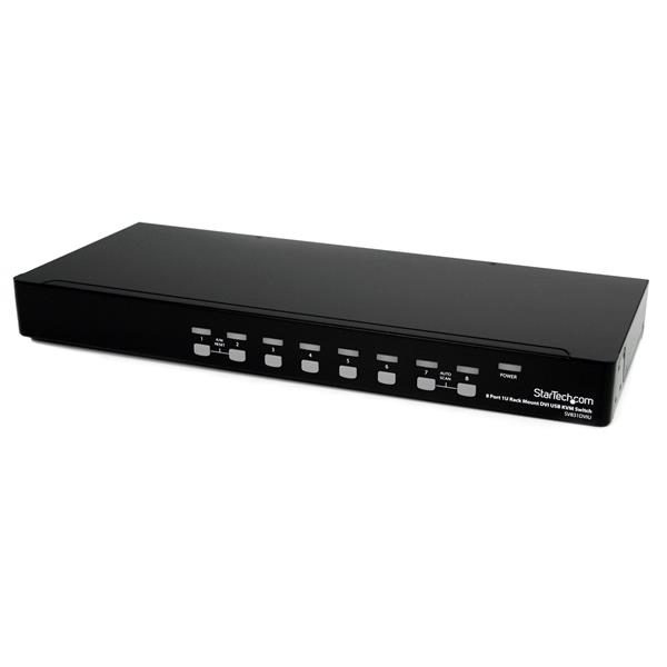 StarTech.com 8 Port 1U Rackmount DVI USB KVM Switch StarTech.com — view 2