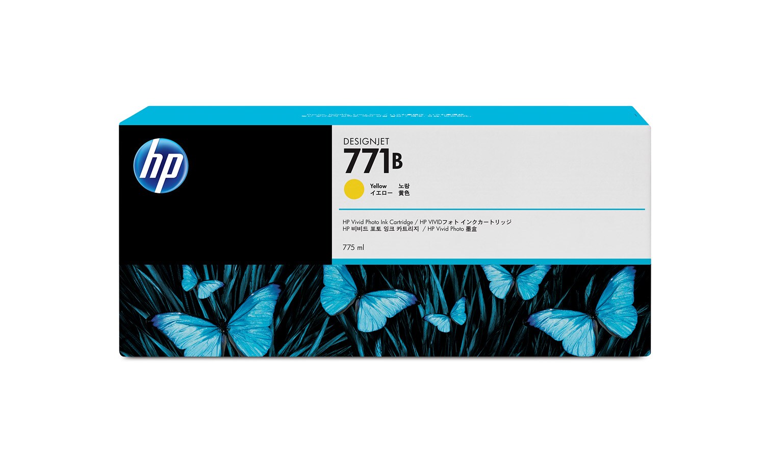 HP 771B 1 pack 775-ml Yellow DesignJet HP — view 2
