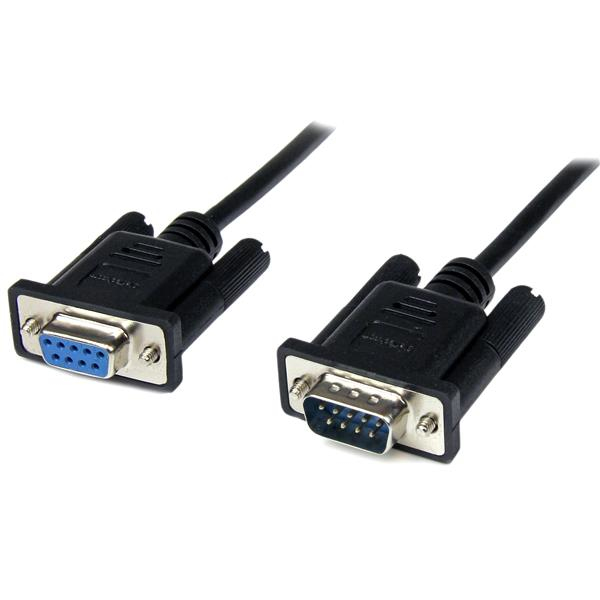 StarTech.com 1m Black DB9 RS232 Null Modem Cable F/M StarTech.com — view 2