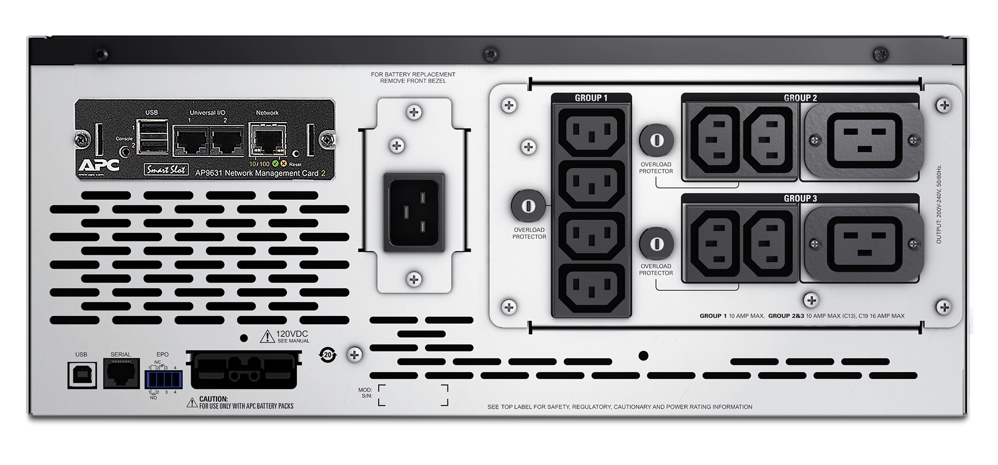 APC Smart-UPS X 3000VA Short Depth Tower APC — view 4
