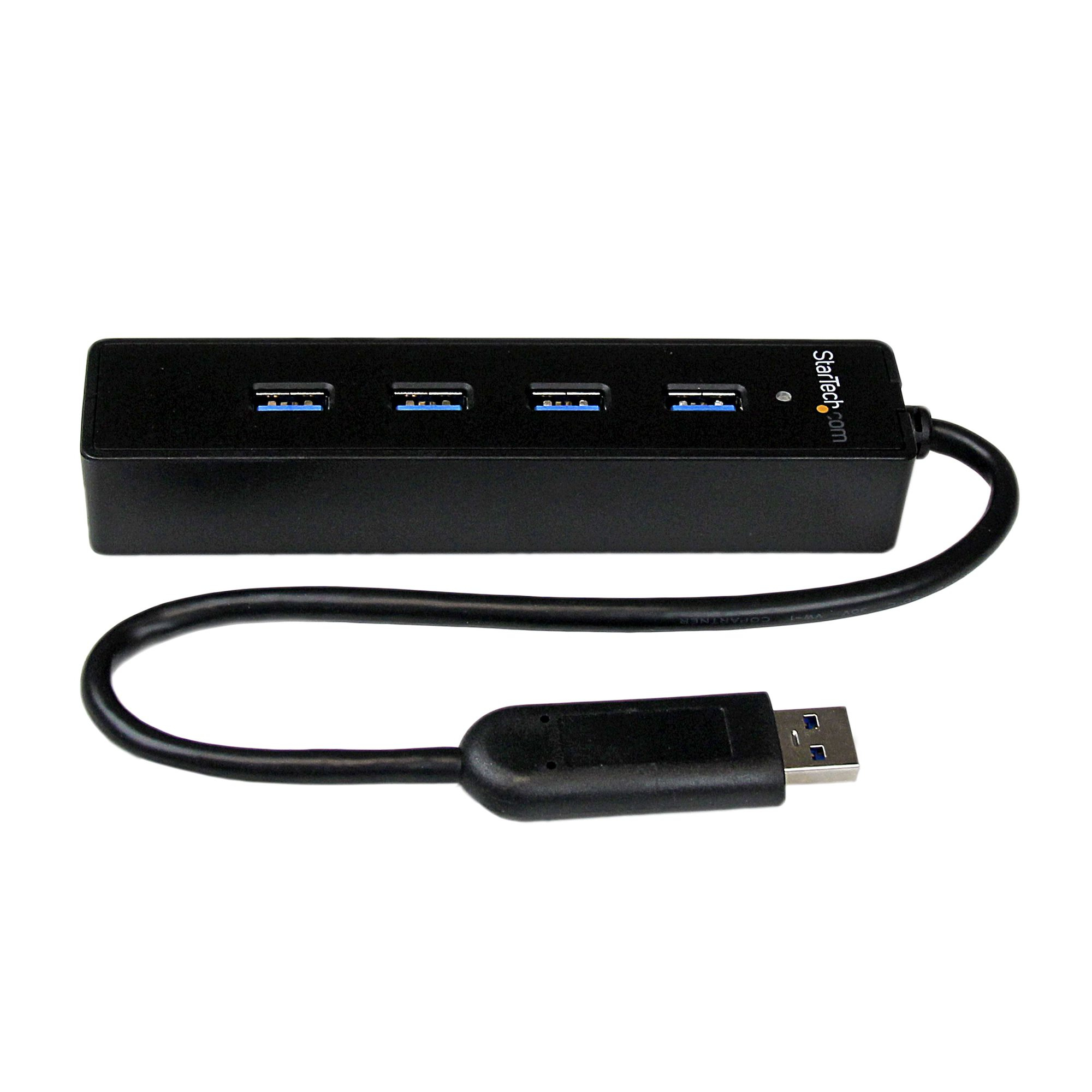 StarTech.com 4 Port SuperSpeed Portable USB 3.0 Hub StarTech.com — view 2