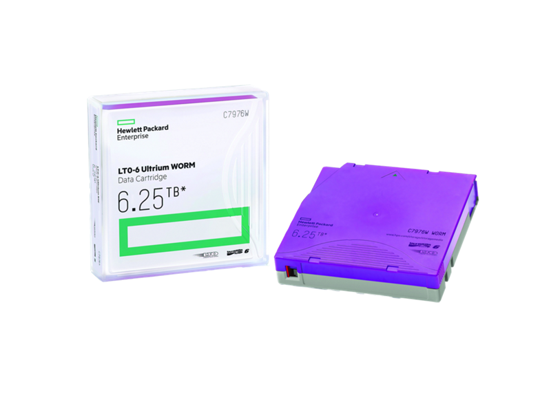 Hewlett Packard Enterprise Data Cartridge LTO6 Ultrium 6.25 TB MP Hewlett Packard Enterprise — view 2
