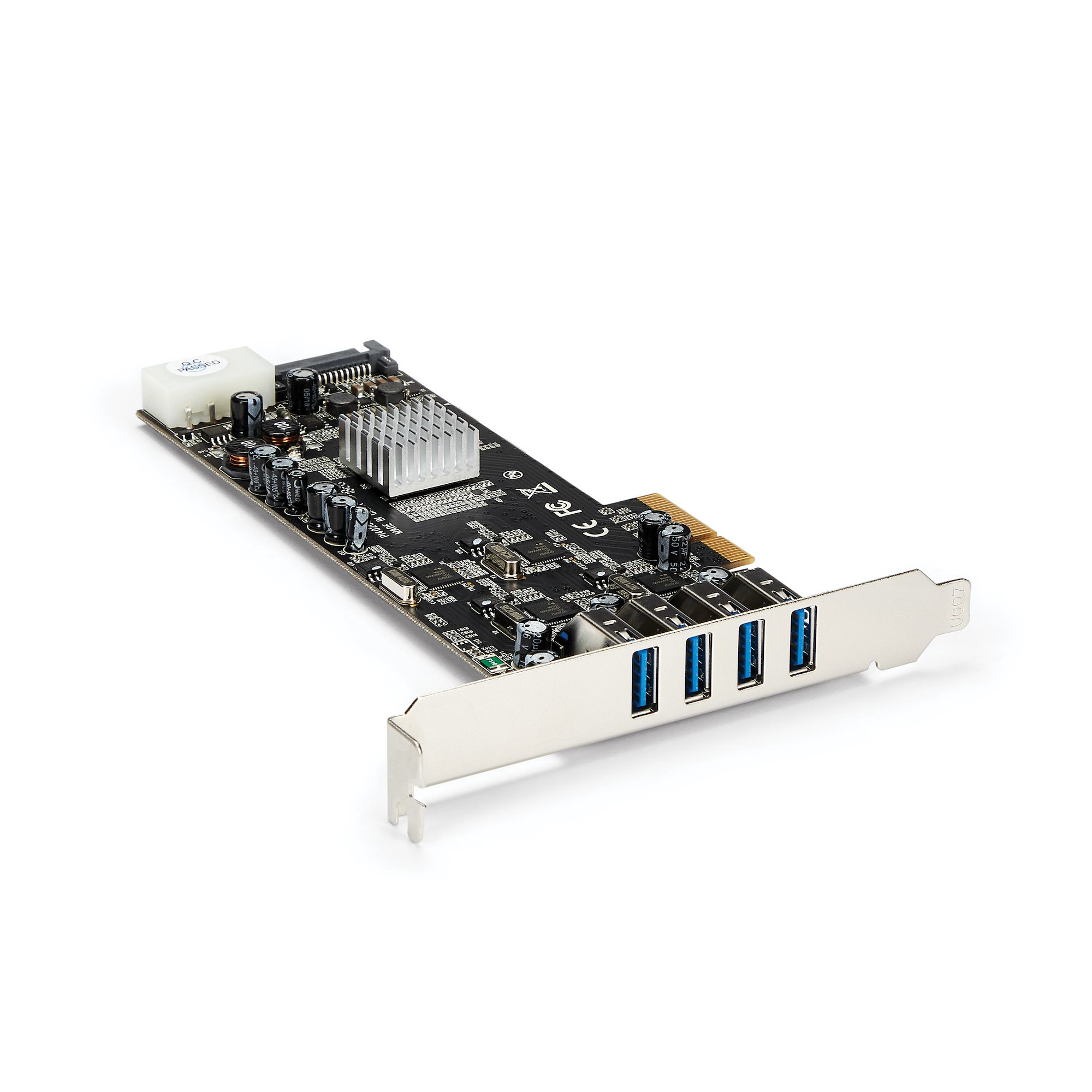StarTech.com 4 Port Quad Bus PCIe USB 3 Card w/ UASP StarTech.com — view 2