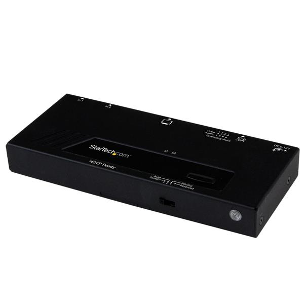 StarTech.com 2 Port HDMI Switch w/ Automatic Priority StarTech.com — view 2