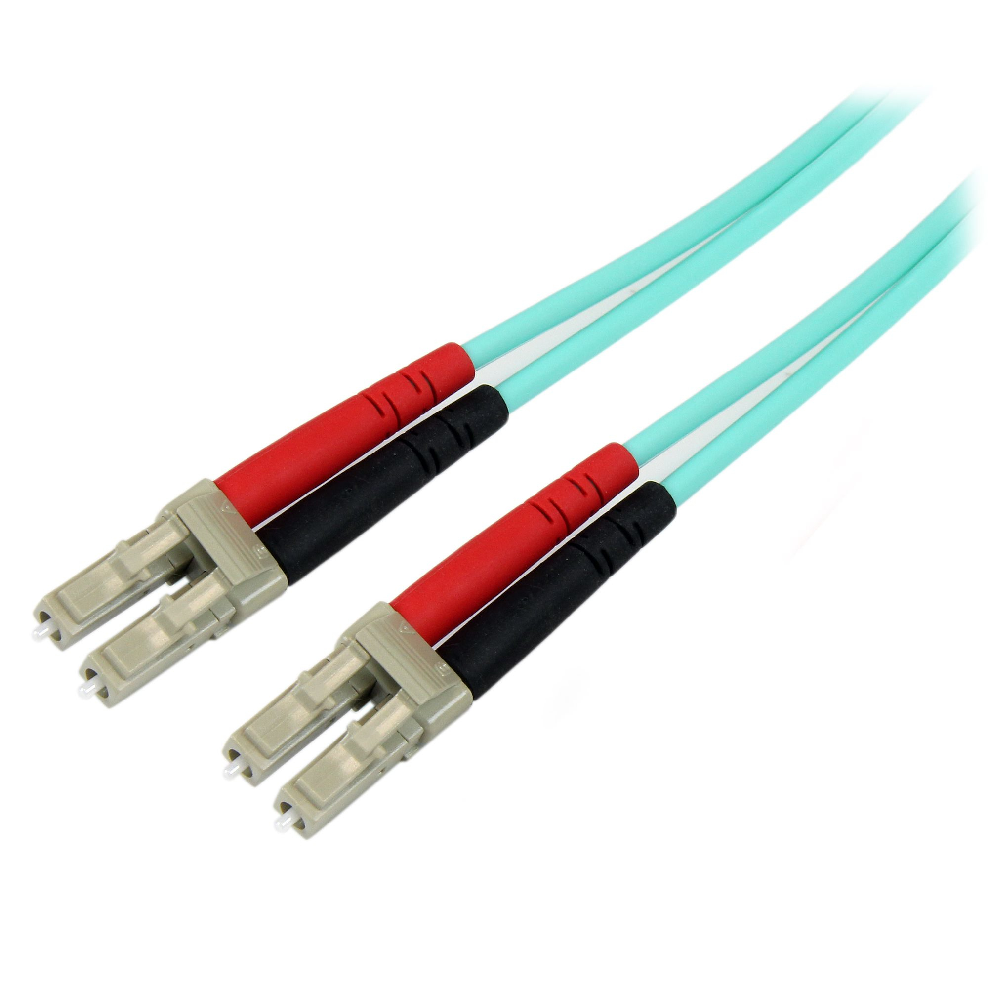 StarTech.com 10m 10 Gb Aqua Fiber Patch Cable LC/LC StarTech.com — view 2