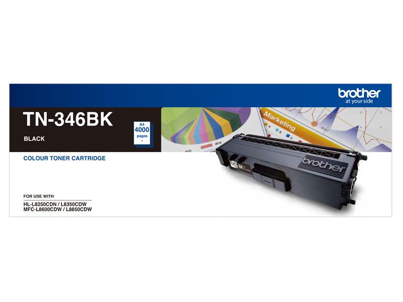 BROTHER TN346BK 4000 pages Black Toner BROTHER — view 2