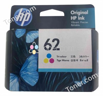 HP 62 TRI-COLOR INK CART C2P06AA HP — view 2