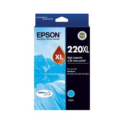 EPSON 220XL Ink Cartridge Cyan EPSON — view 2
