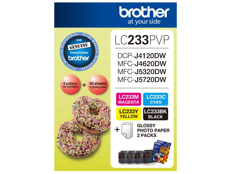 BROTHER LC233PVP Photo value pack BROTHER — view 2