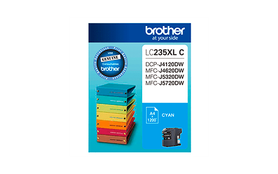 BROTHER LC235XLC Cyan 1200 pages Ink cartridge BROTHER — view 2