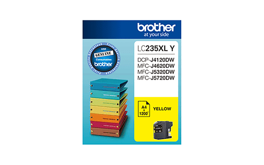 BROTHER LC235XLY Yellow 1200 pages Ink cartridge BROTHER — view 2