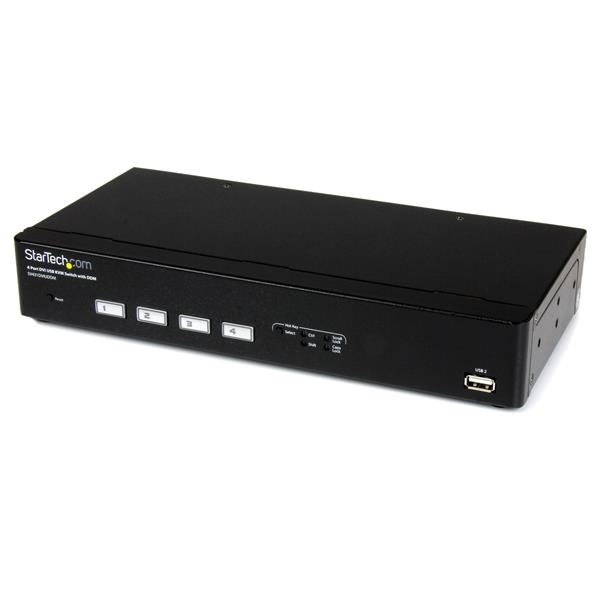 StarTech.com 4 Port USB DVI KVM Switch with DDM StarTech.com — view 2