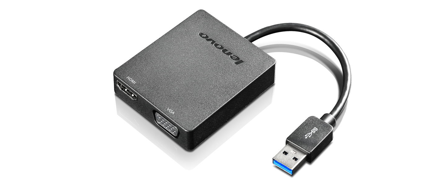 LENOVO UNIVERSAL USB 3.0 TO VGA/HDMI ADAPTER LENOVO — view 2