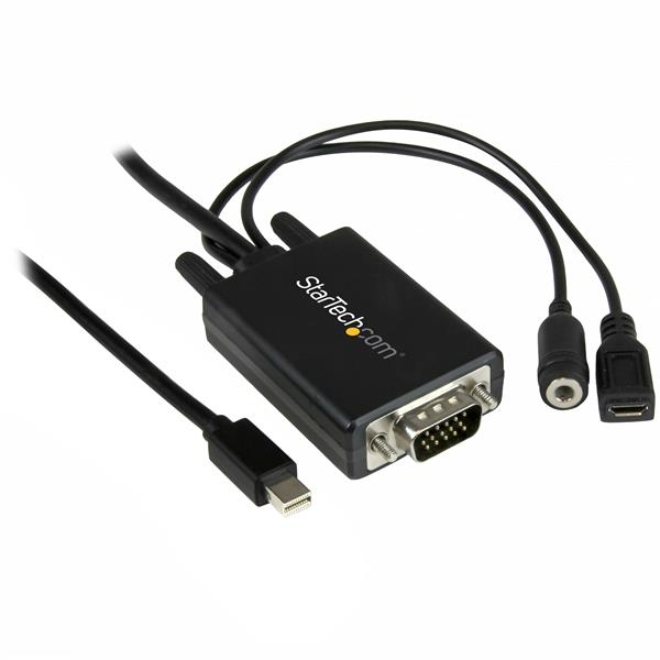 StarTech.com 10ft mDP to VGA Adapter Cable with Audio StarTech.com — view 2