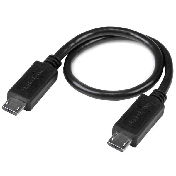 StarTech.com 8in Micro USB to Micro USB OTG Cable M/M StarTech.com — view 2