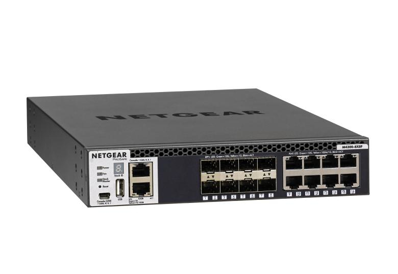 NETGEAR M4300-8X8F FULLYMGD STCK LYR3 16X10GPRT NETGEAR — view 2