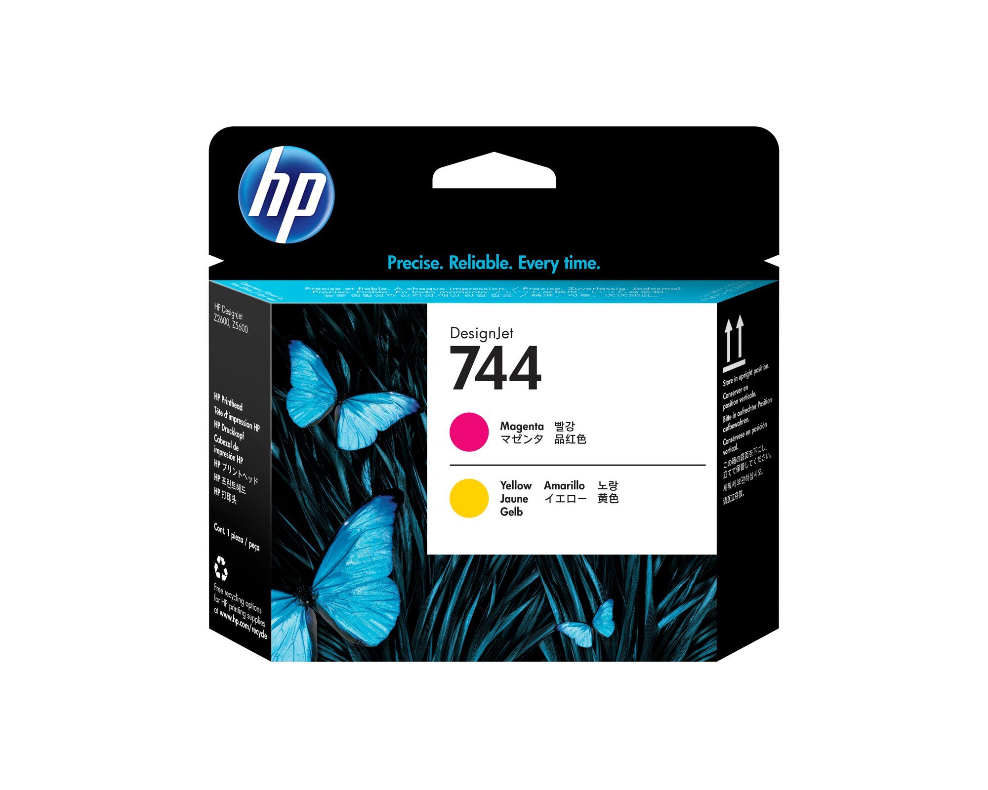 HP 744 MAGENTA YELLOW PRINTHEAD HP — view 2