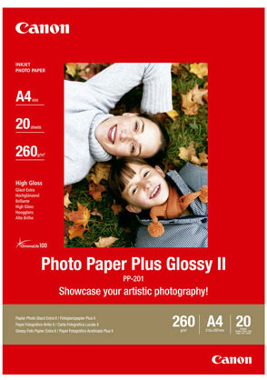 CANON PHOTO PLUS GLOSSY PHOTO III A4 20 PACK CANON — view 2