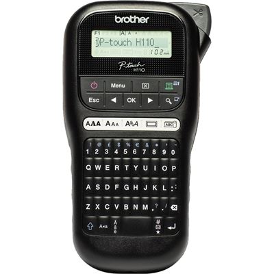 BROTHER PTH110BK PTOUCH DURABLE LABEL MAKER BLK BROTHER — view 2