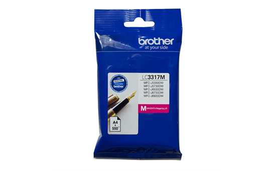 BROTHER LC3317M MAGENTA 550 PAGES BROTHER — view 2