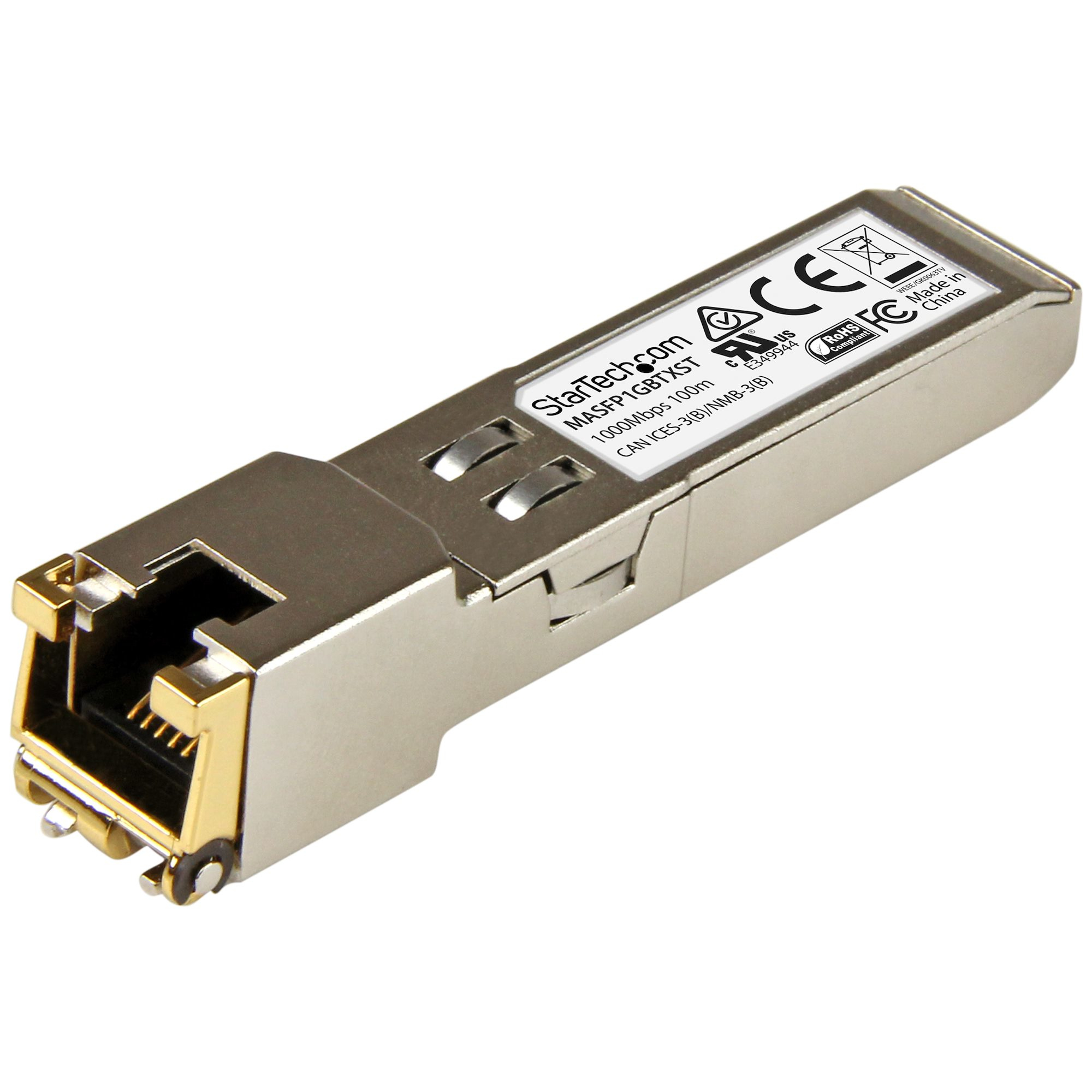 StarTech.com MA-SFP-1GB-TX 1000Base-T SFP Transceiver StarTech.com — view 2