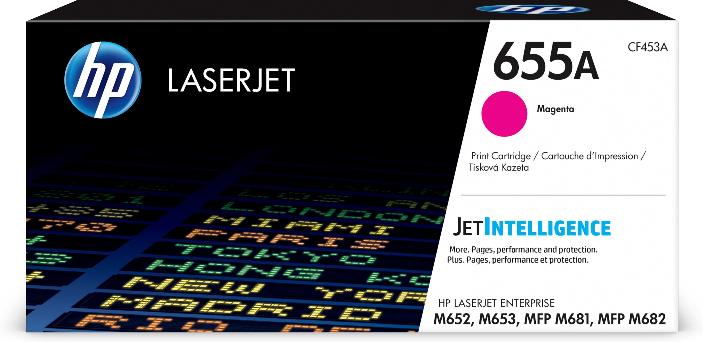 HP 655A Magenta LaserJet Toner Cartridge HP — view 2