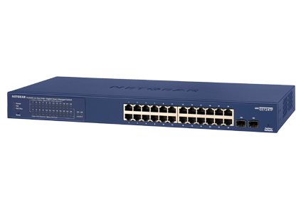 NETGEAR GS724TPV2 24-PORT GB POE + SMART SWITCH NETGEAR — view 2
